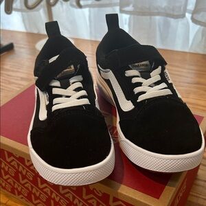 Vans Classic Black and White Sneakers